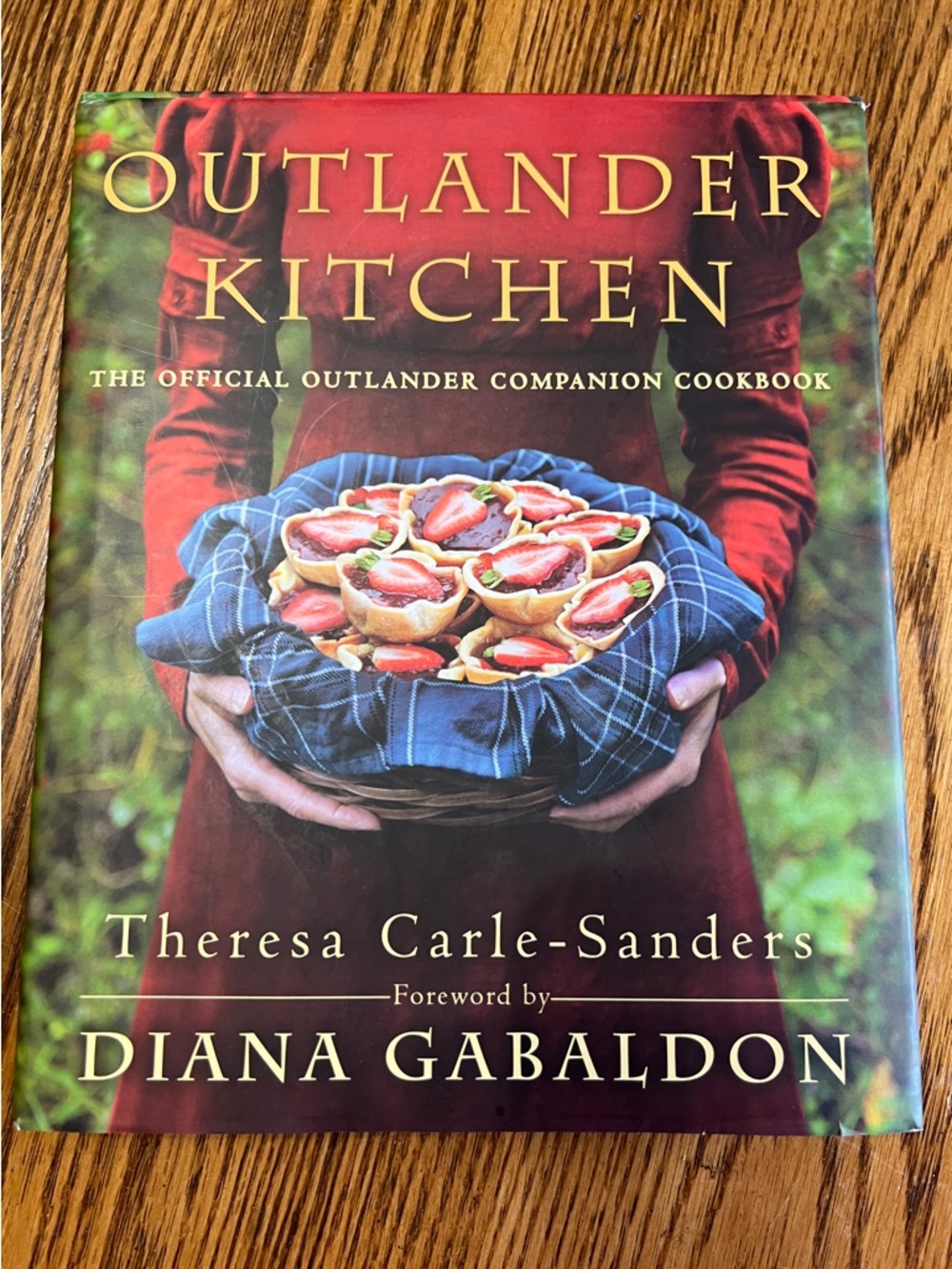 Outlander Kitchen Cookbook by Theresa Carle-Sanders - Red Cover
